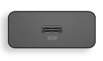 Tolerate USB-C™ PD GaN FAST CHARGER SLIM (30W) POWERED BY GOOBAY BLK – image 2