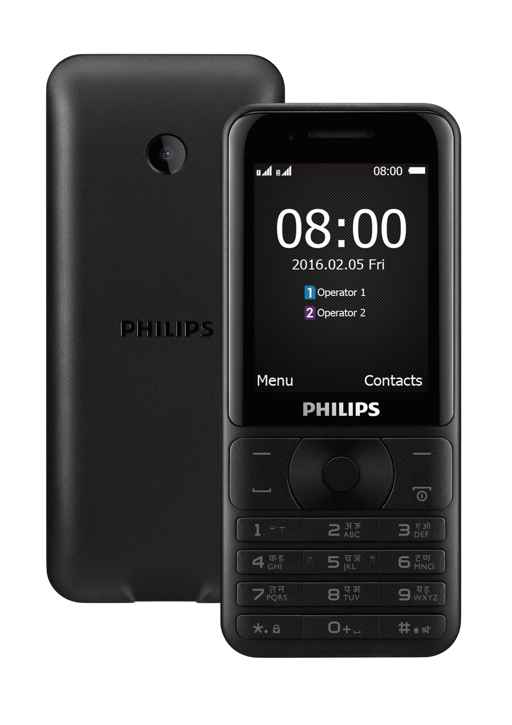 Philips Xenium CTE181BK/94 mobile phone
