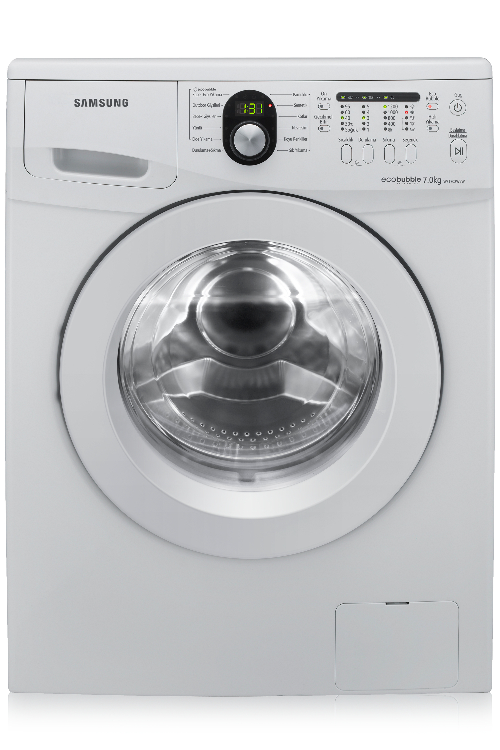 Samsung WF1702W5W washing machine Front-load