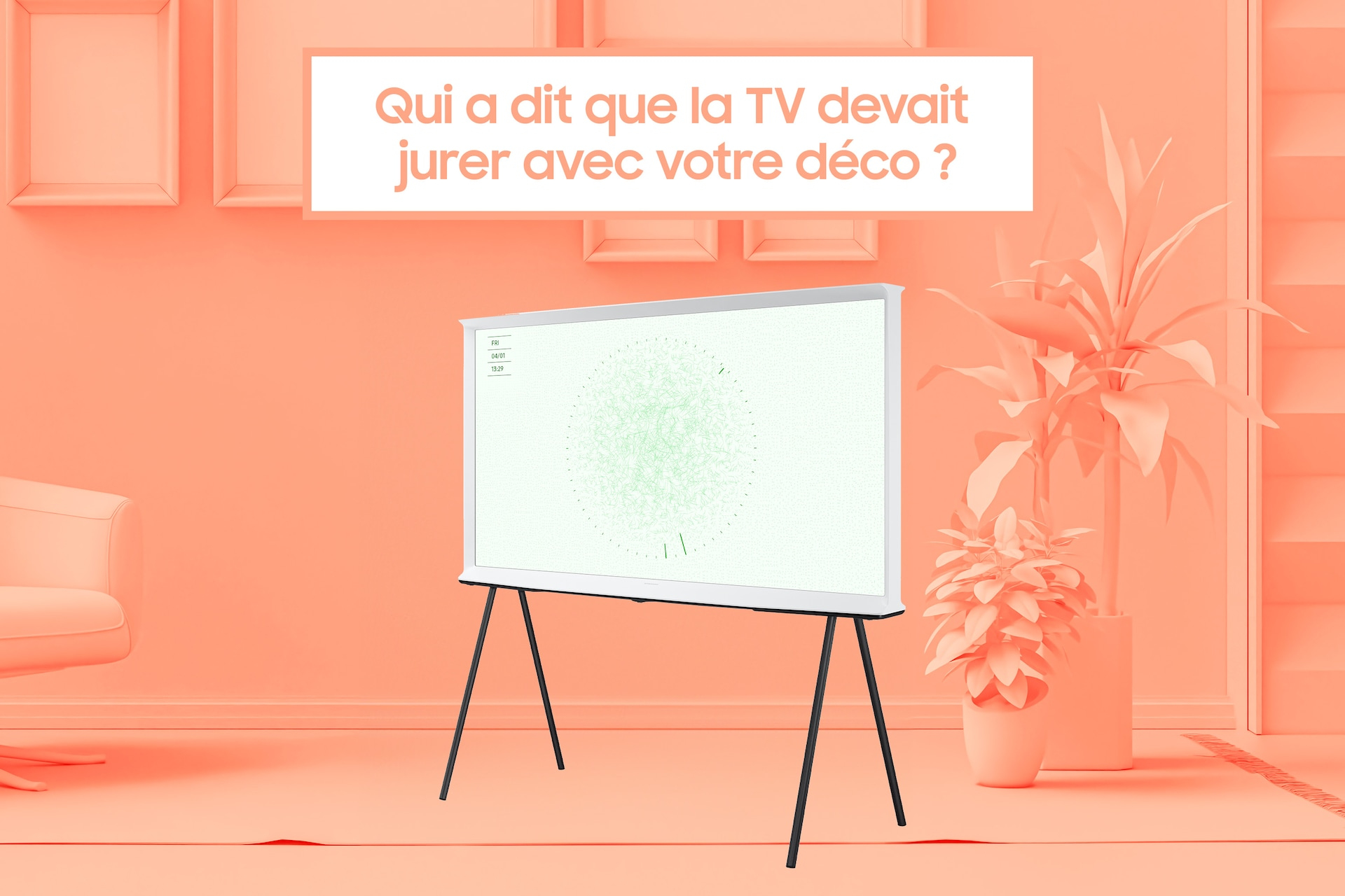 TV QLED SAMSUNG The Serif TQ43LS01D Blanc 2024 — photo 2