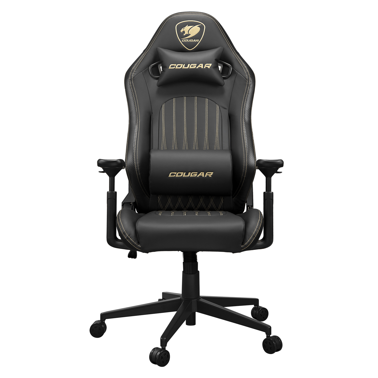 COUGAR Gaming CGR-EXP-ROB Sedia da gaming per PC Sedia imbottita tappezzata Nero, Oro