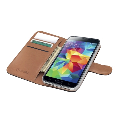 Celly PELLEGS5BK mobile phone case Wallet case Black – image 3