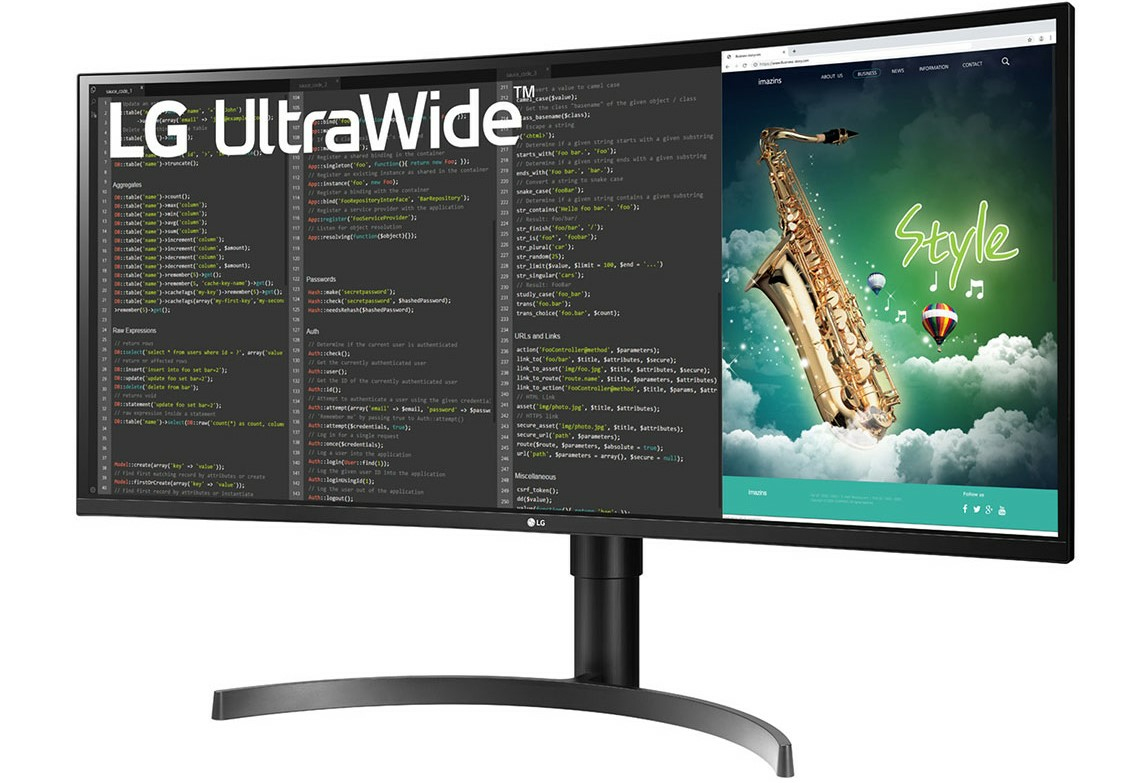LG 35WN65C-B computer monitor – image 3