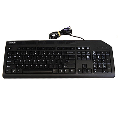 Acer KB.PS20B.076 keyboard PS/2 QWERTY Portuguese Black