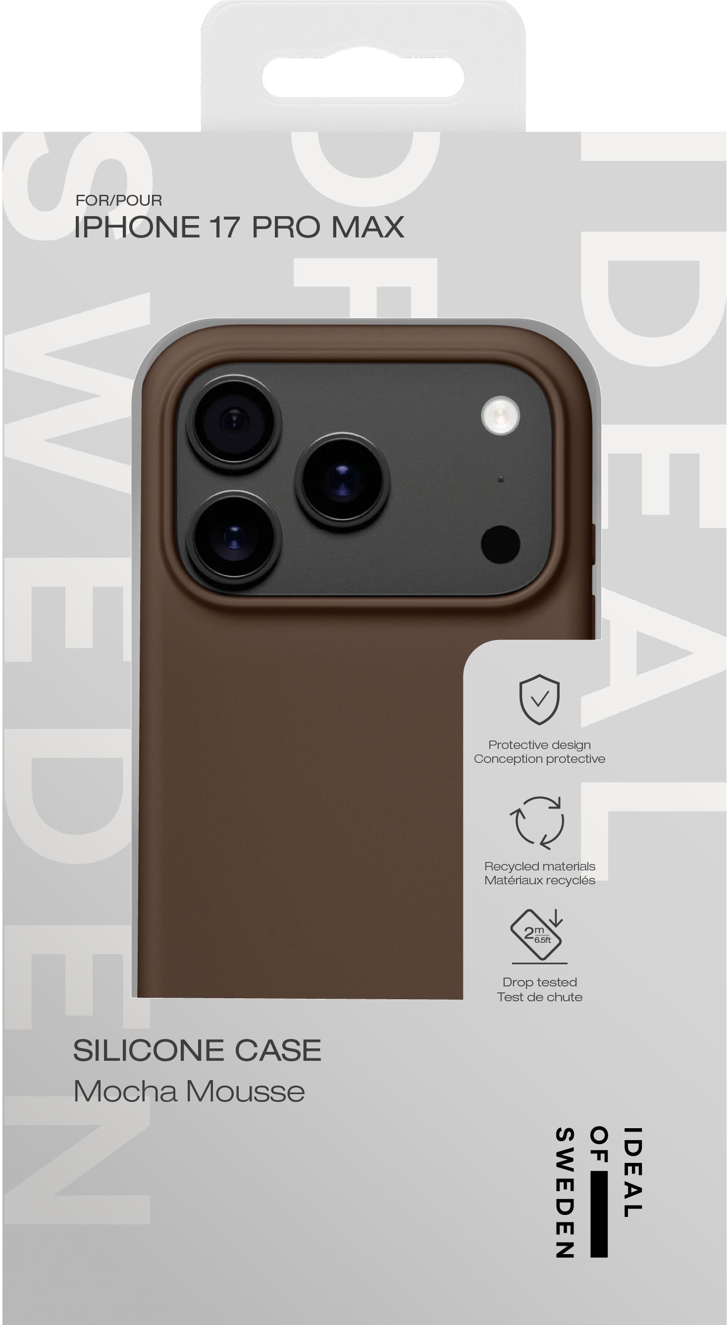 iDeal of Sweden Silicone Case iPhone 17 Pro Max Mocha Mousse – image 2