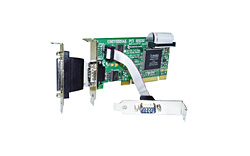 Brainboxes Low Profile PCI 1+1 RS232 + 1