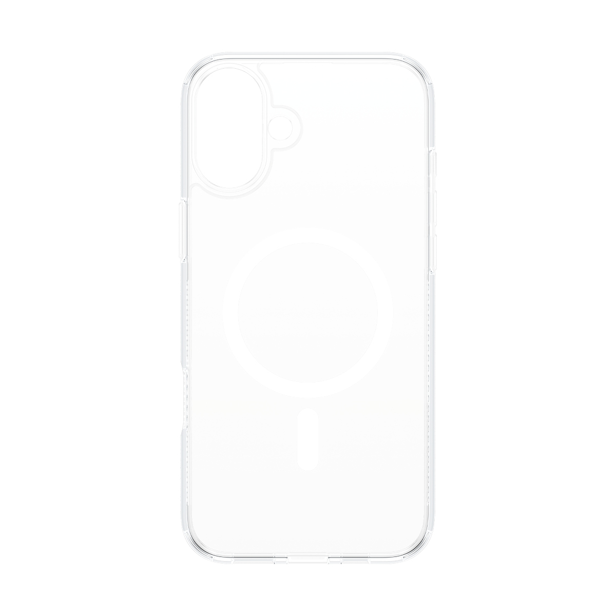 PanzerGlass® HardCase Transparent w. White MagSafe iPhone 16 Plus – image 4