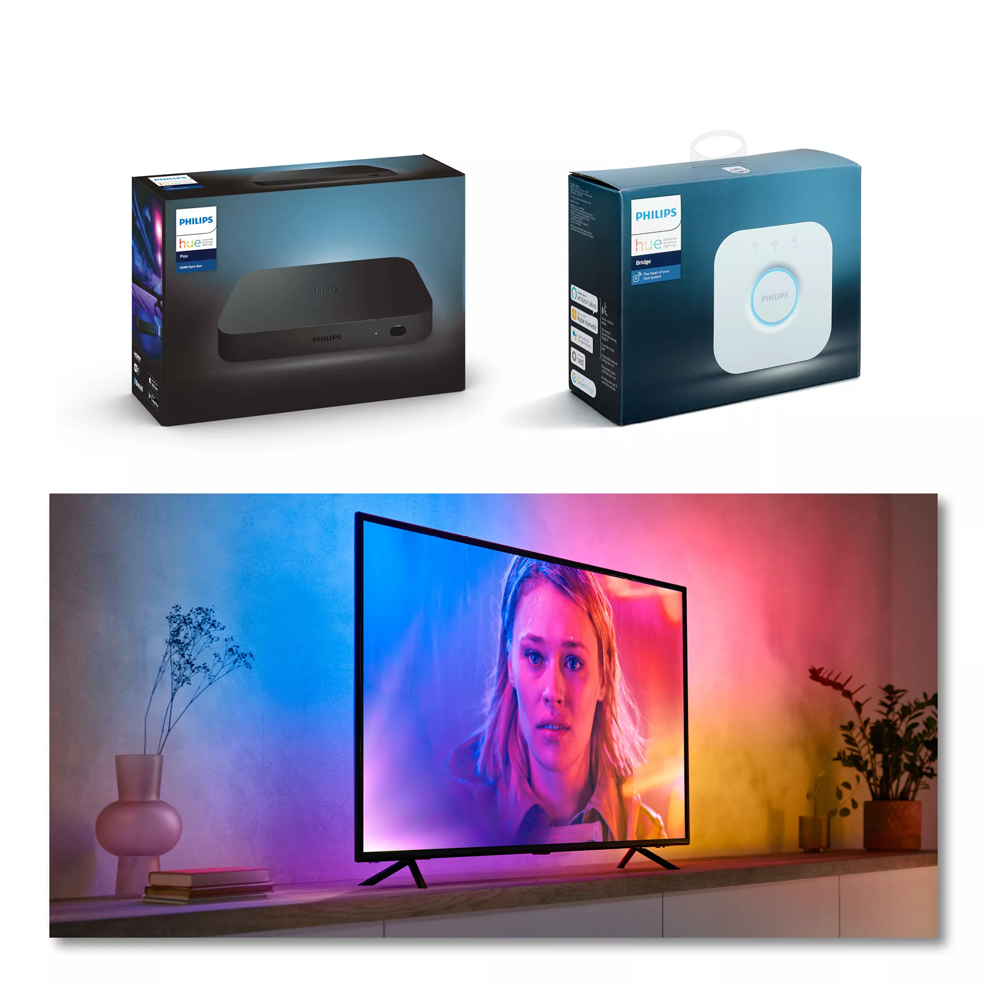 Philips by Signify Philips Hue White and colour ambience 8718699784850 smart lighting Smart strip light Bluetooth/Zigbee – image 4