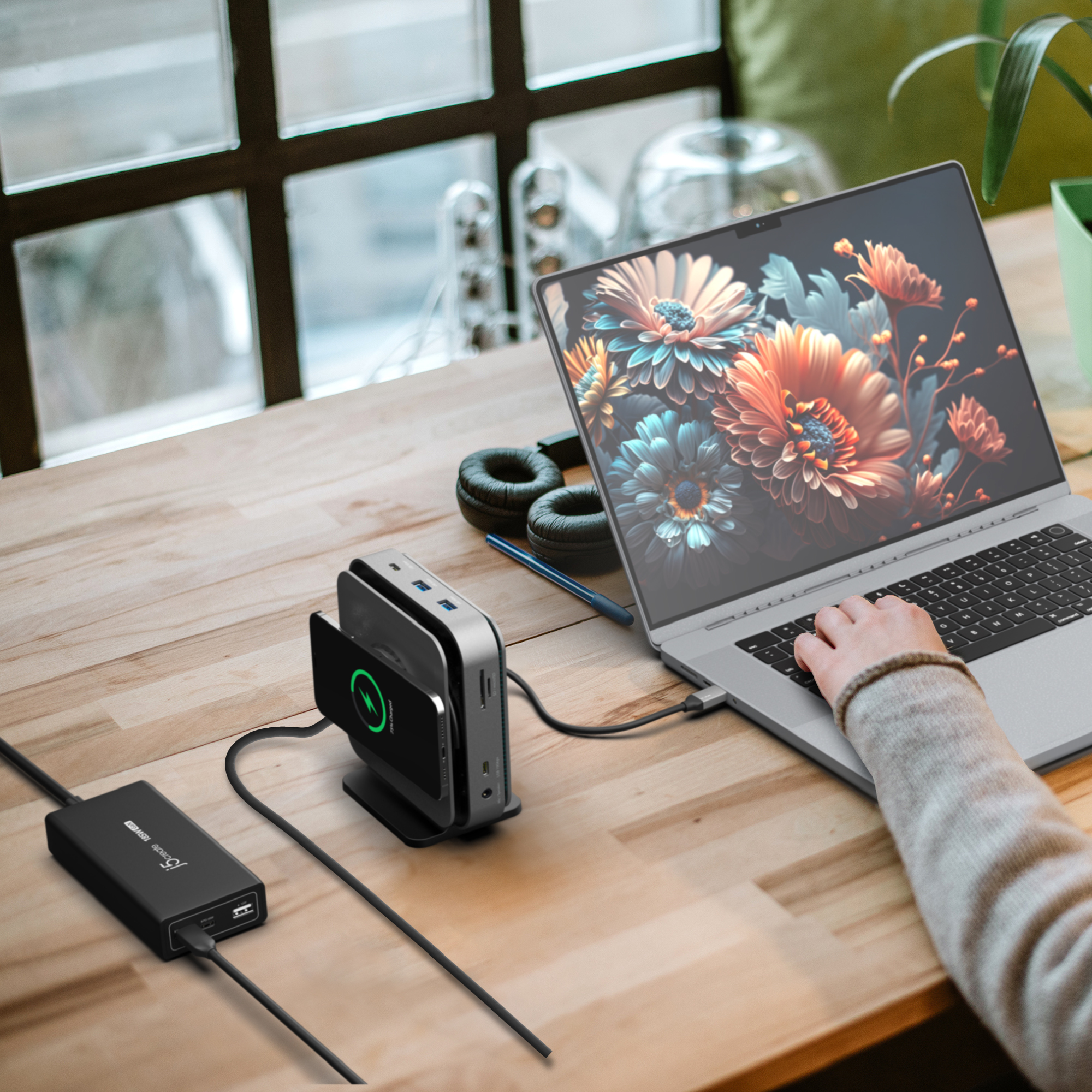 j5create JCD3199 USB-C® Dock Dual 4K HDMI™, Space Grey – image 8