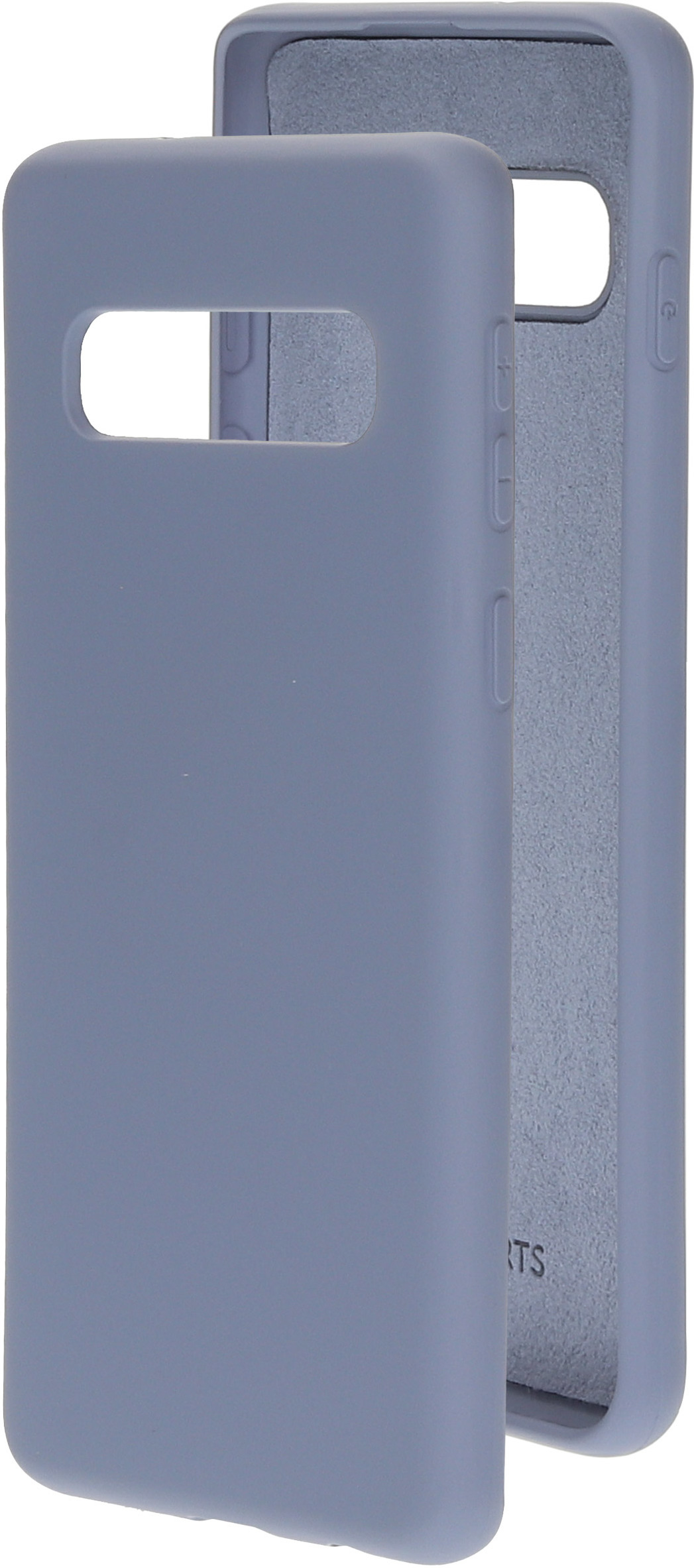 Mobiparts Silicone Cover Samsung Galaxy S10 Royal Grey – image 1