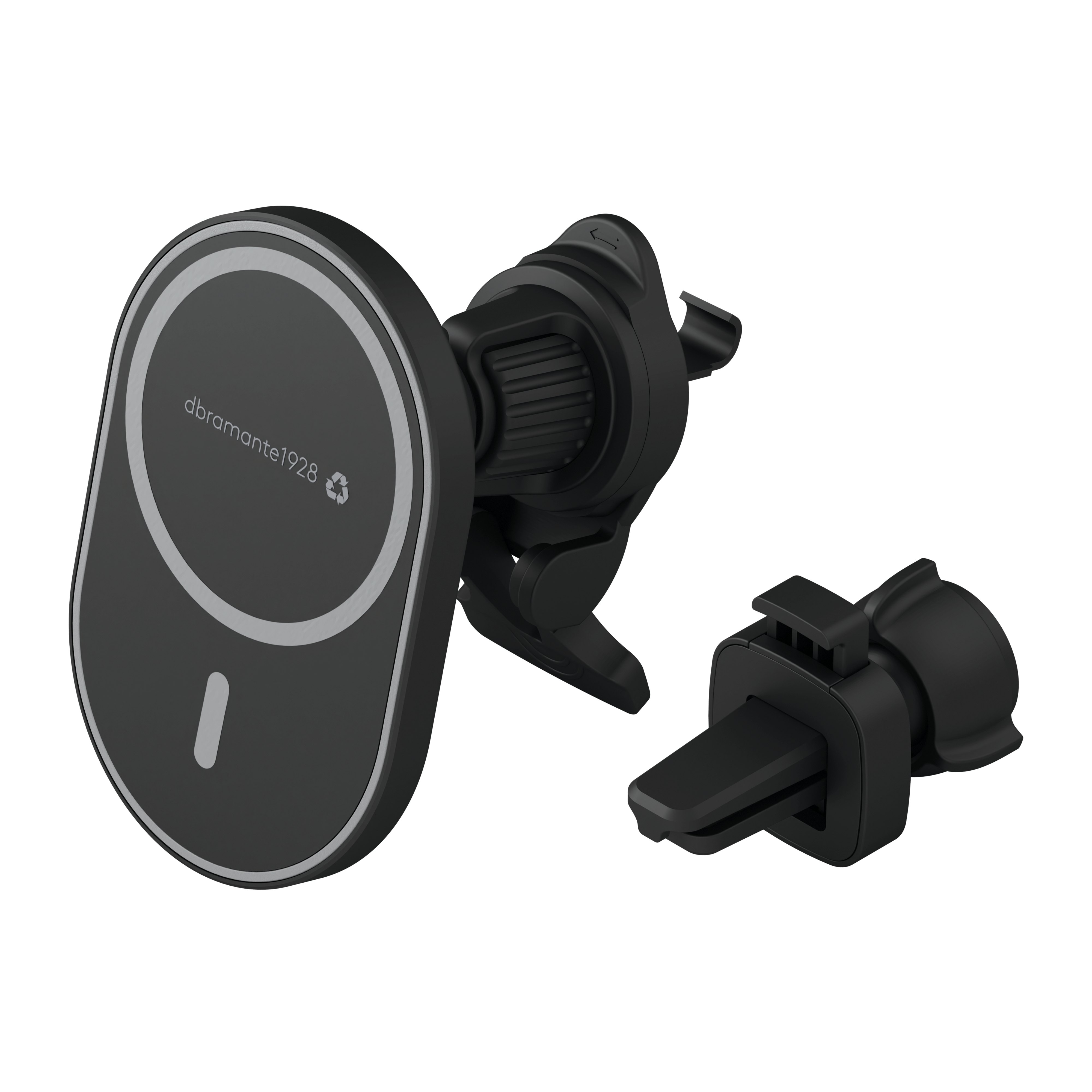 dbramante1928 re-charge - Car wireless charging holder - 15 Watt - black