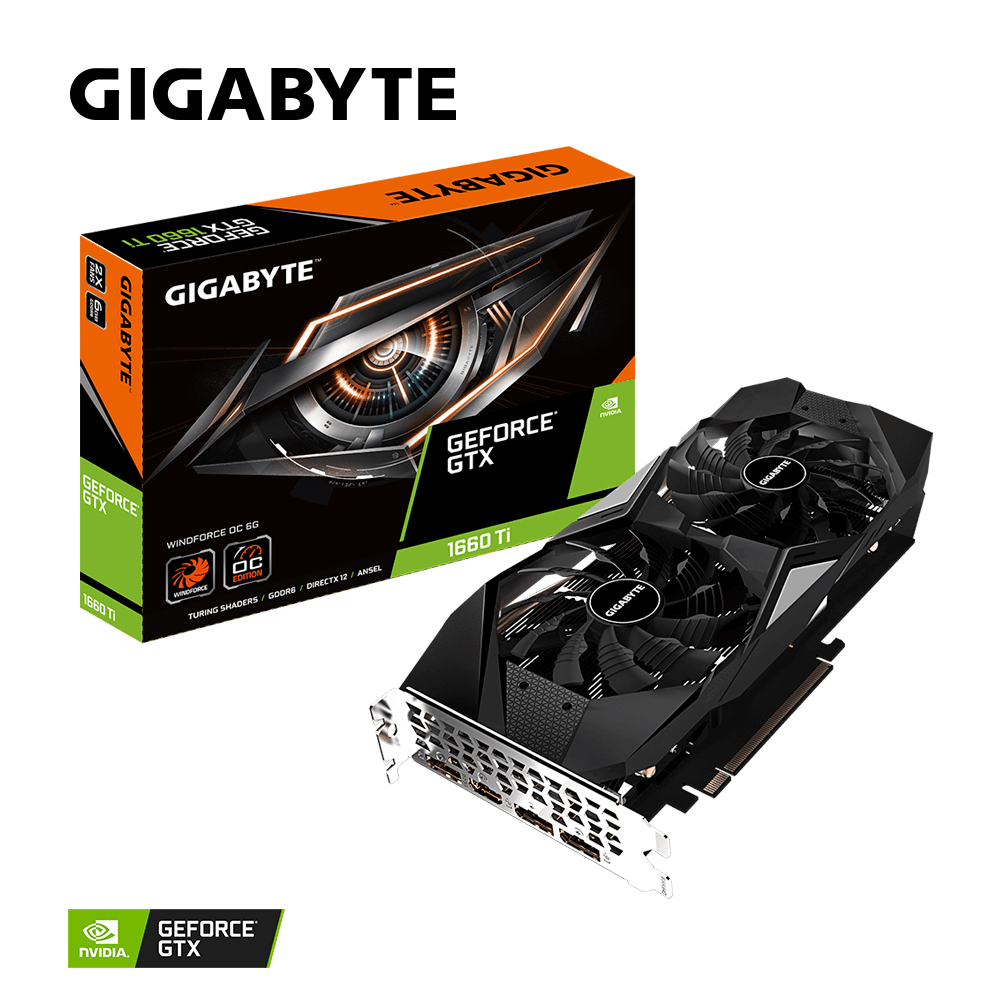 GIGABYTE GeForce GTX 1660 Ti WINDFORCE OC 6G – image 2