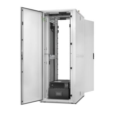 مركز بيانات EcoStruxure المصغر، رف 42U، 5kVA، تبريد RM، 230V، 50Hz، 2000x800x1200 مم