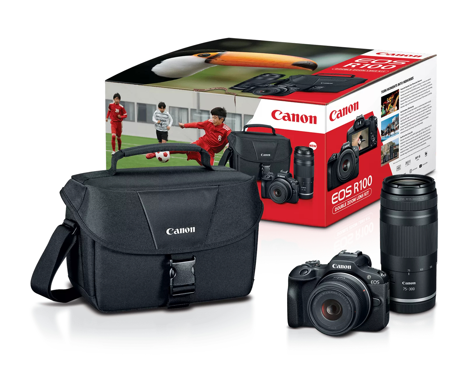 Canon R100 Double Zoom Lens Kit