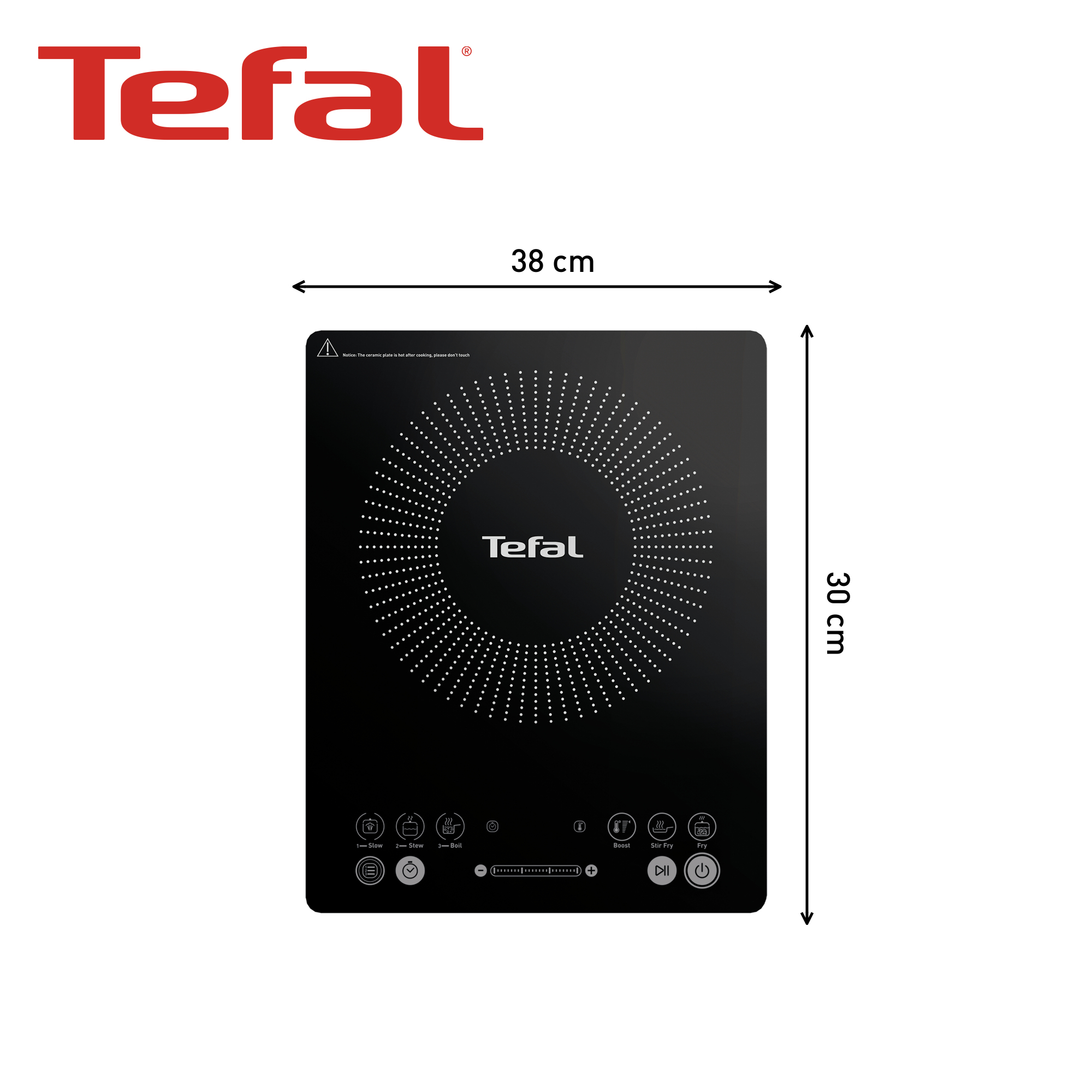 Tefal IH210840 hob Black Zoneless induction hob 1 zone(s) – image 6