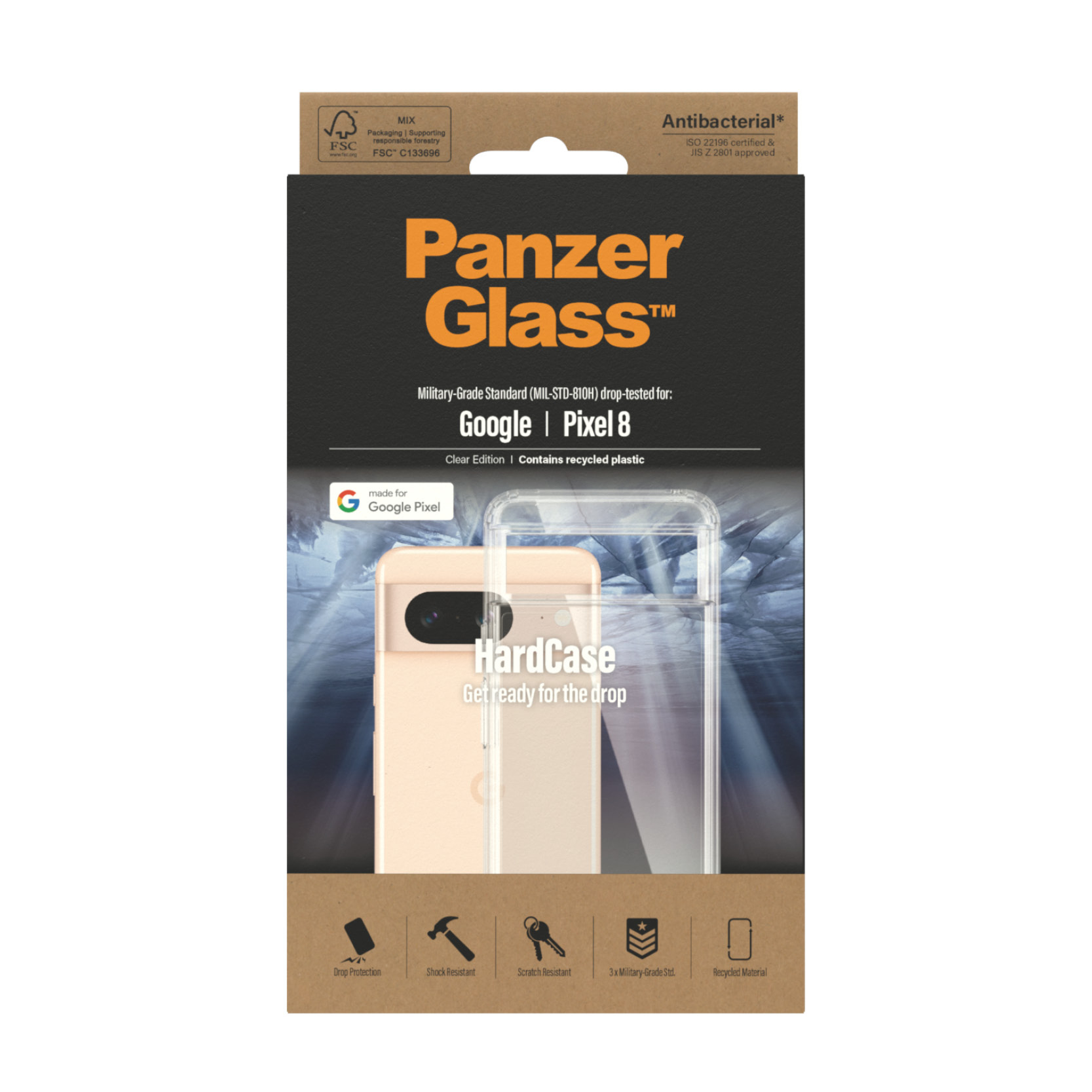 PanzerGlass® HardCase Transparent Google Pixel 8 – image 3