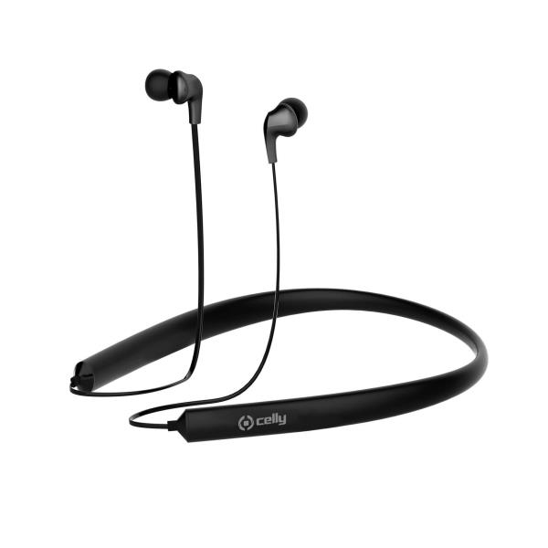Celly BHNECKBK headphones/headset Wireless Neck-band Calls/Music Bluetooth Black