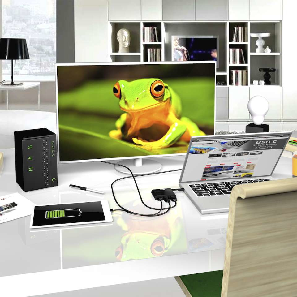 CLUB3D USB Type-C to HDMI™ 2.0 + USB 2.0 + USB Type-C Charging Mini Dock – image 5