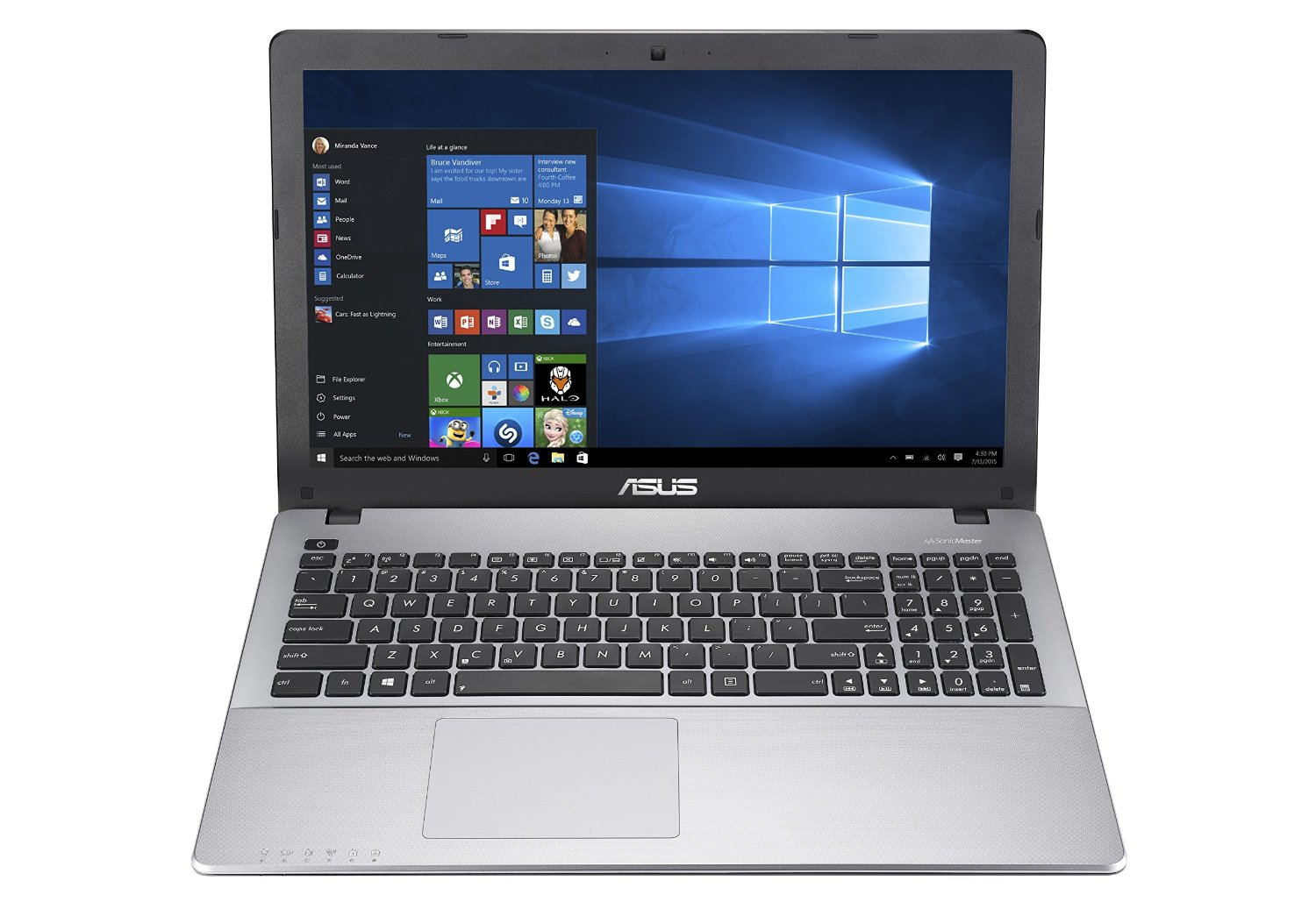 ASUS R510VX-DM236T laptop Intel® Core™ i7 i7-6700HQ – image 1