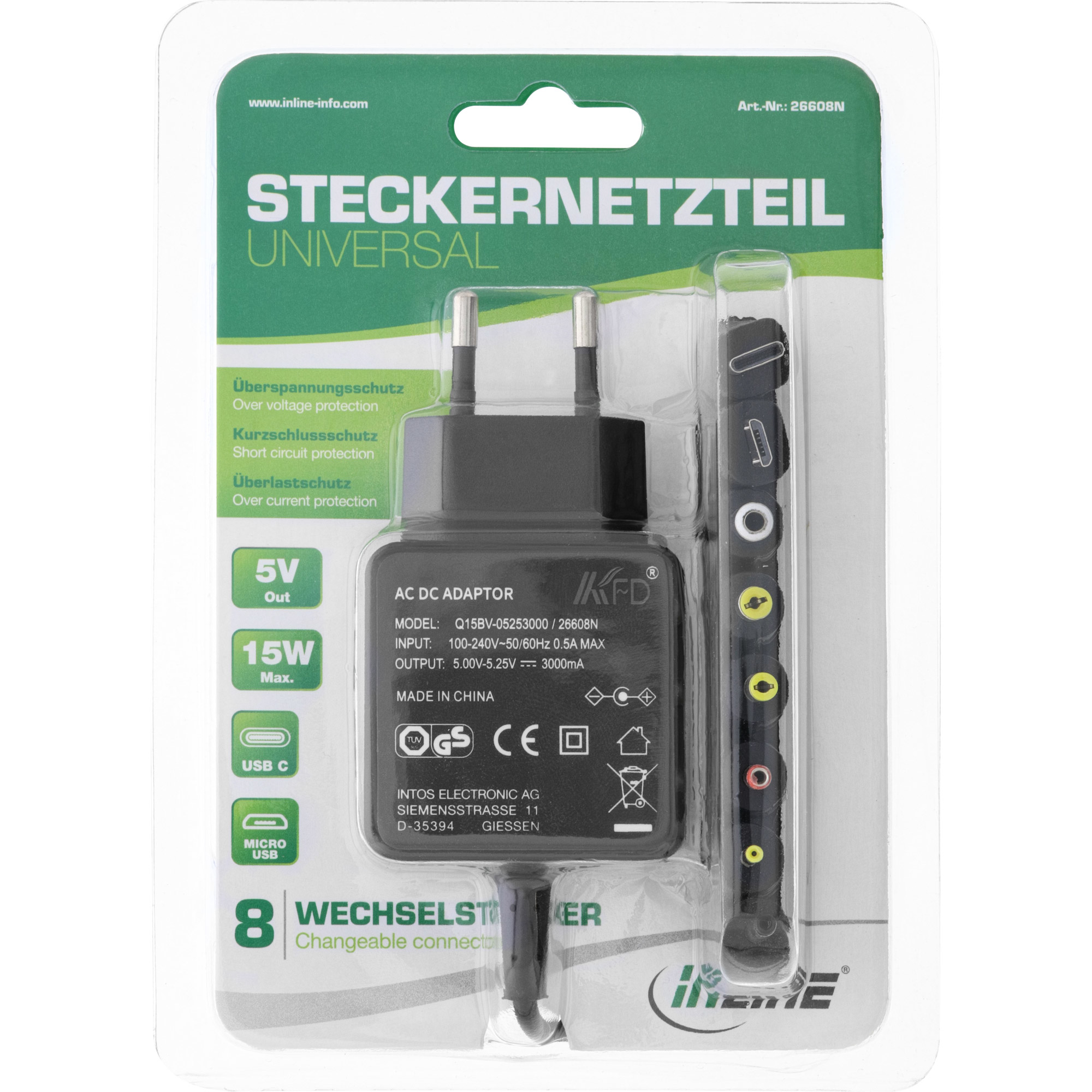 InLine Universal power supply – image 2