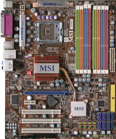 MSI P45-8D Memory Lover