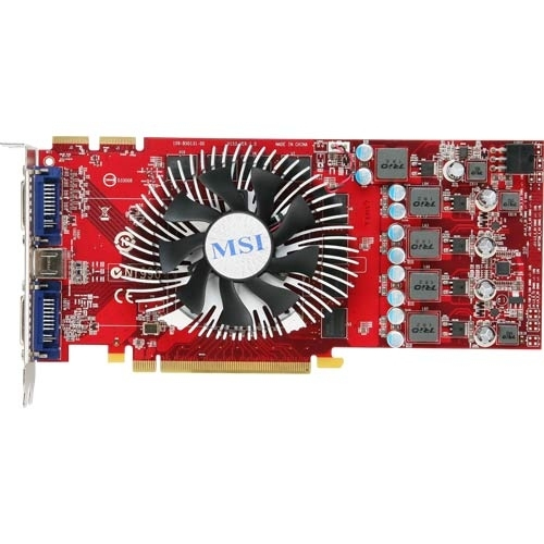 MSI R4830-T2D512 graphics card AMD GDDR3 – image 4