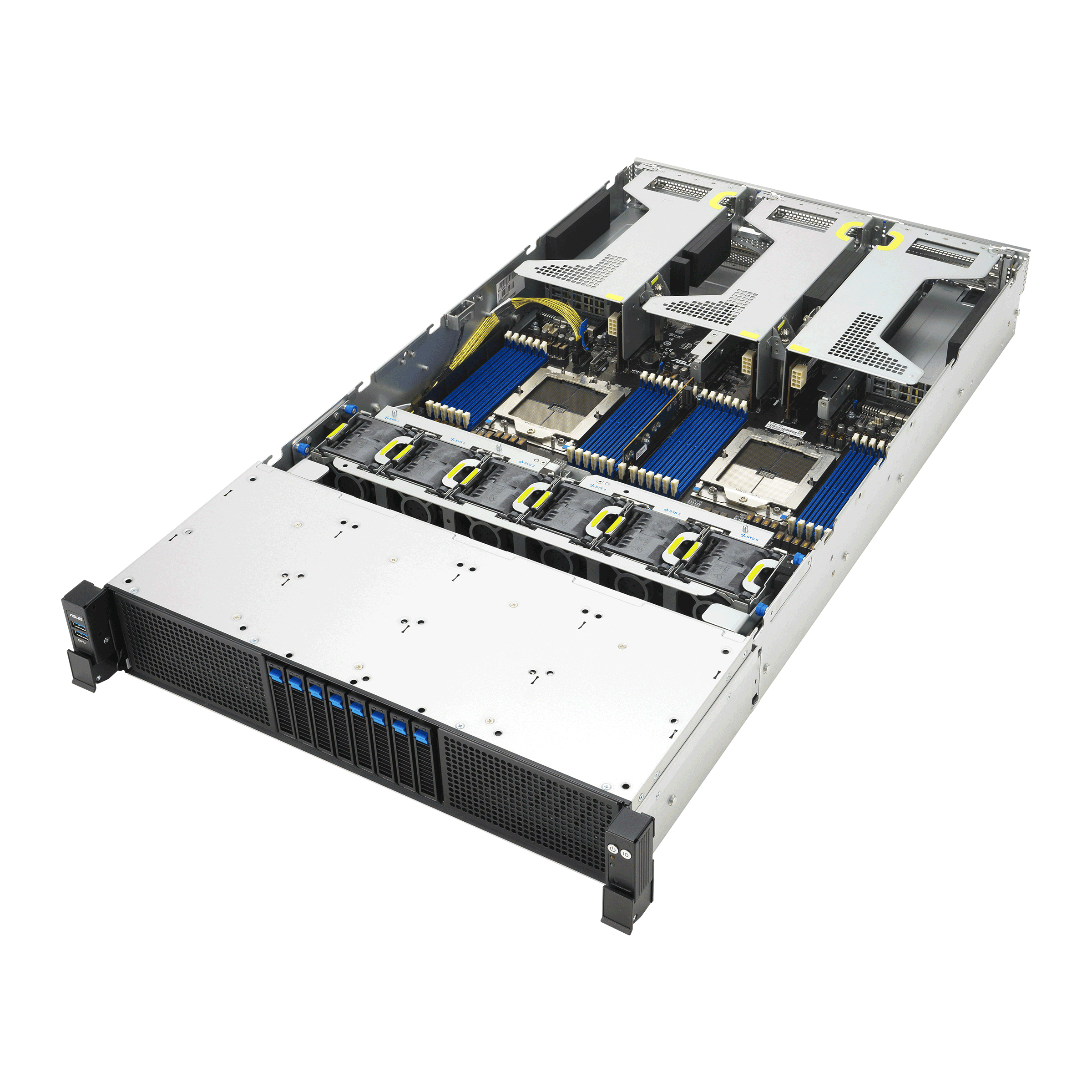 ASUS Server RS720A-E13-RS8G/3.2WK/8NVMe/GPU Server