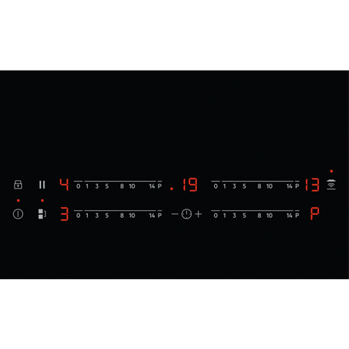 AEG IKE84445XB hob Black, Stainless steel Built-in – image 2