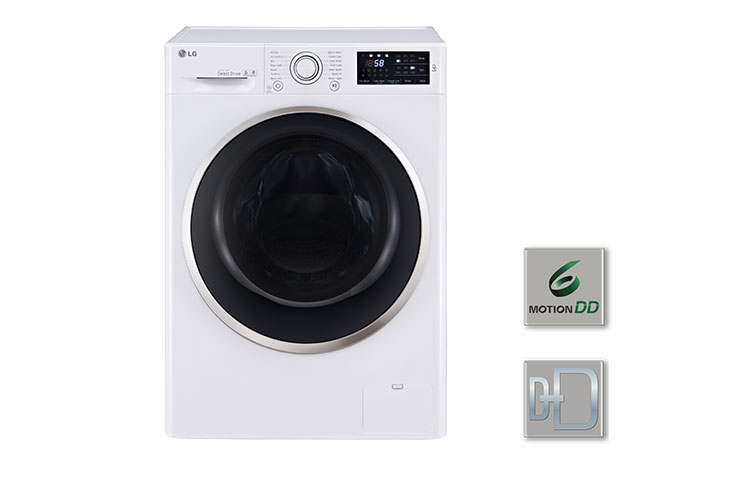 LG F742212WR washer dryer Freestanding Front-load White
