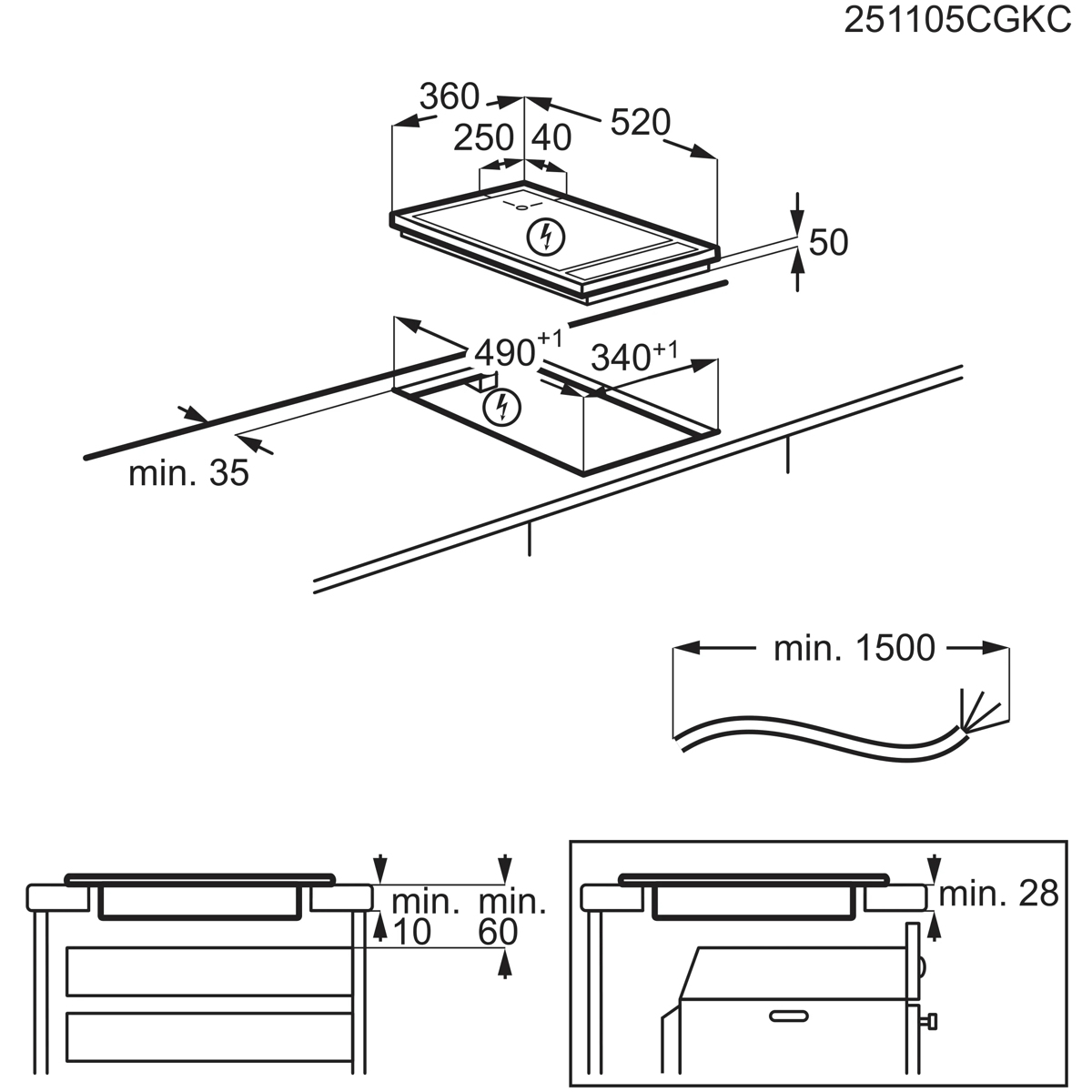 AEG ITE42600KB teppanyaki hob – image 7