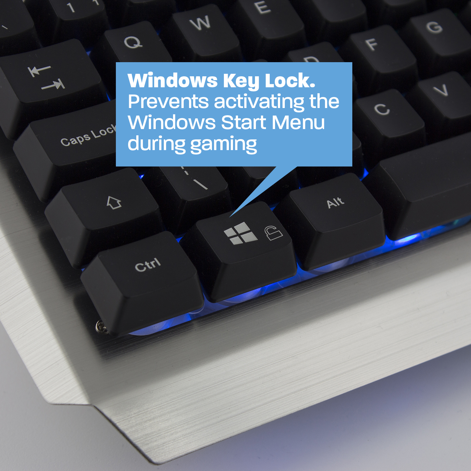Ewent PL3311 keyboard Gaming USB QWERTY Italian Black, Silver – image 4