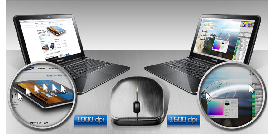Samsung SM3PWPS mouse Office Ambidextrous RF Wireless Optical 1600 DPI – image 5