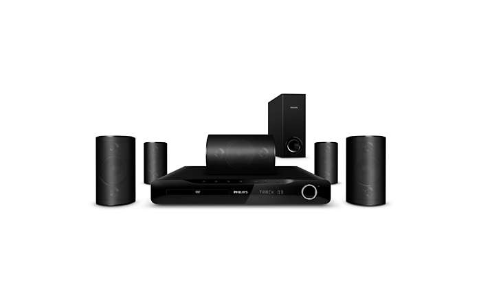 Philips HTS3520 home cinema system 5.1 channels
