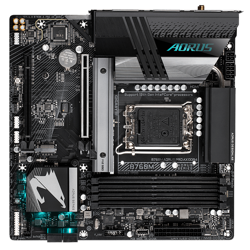 GIGABYTE B760M AORUS PRO AX DDR4 – image 5