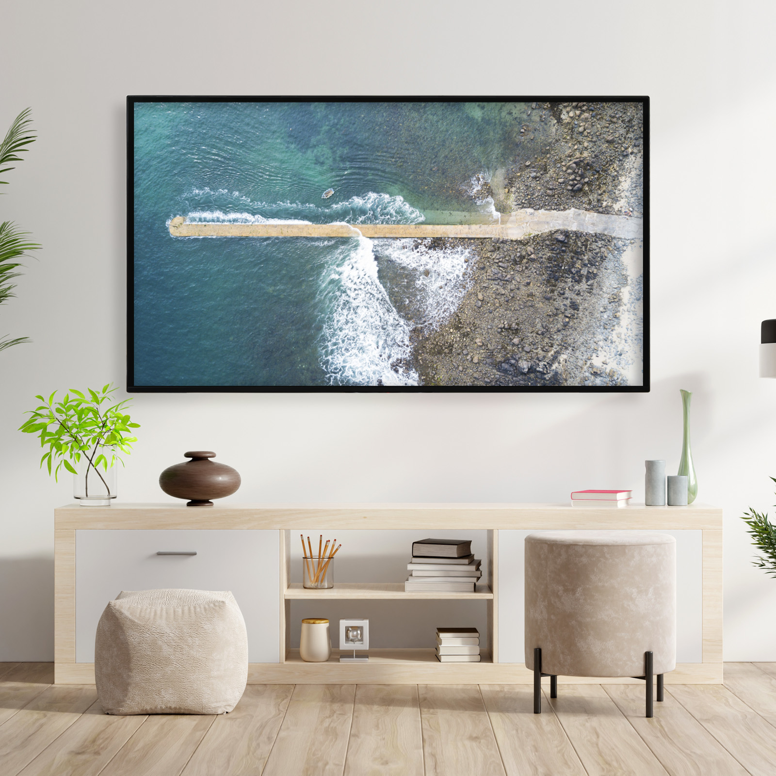 TooQ LP4390F-B TV mount/stand 2.29 m (90") Black – image 9