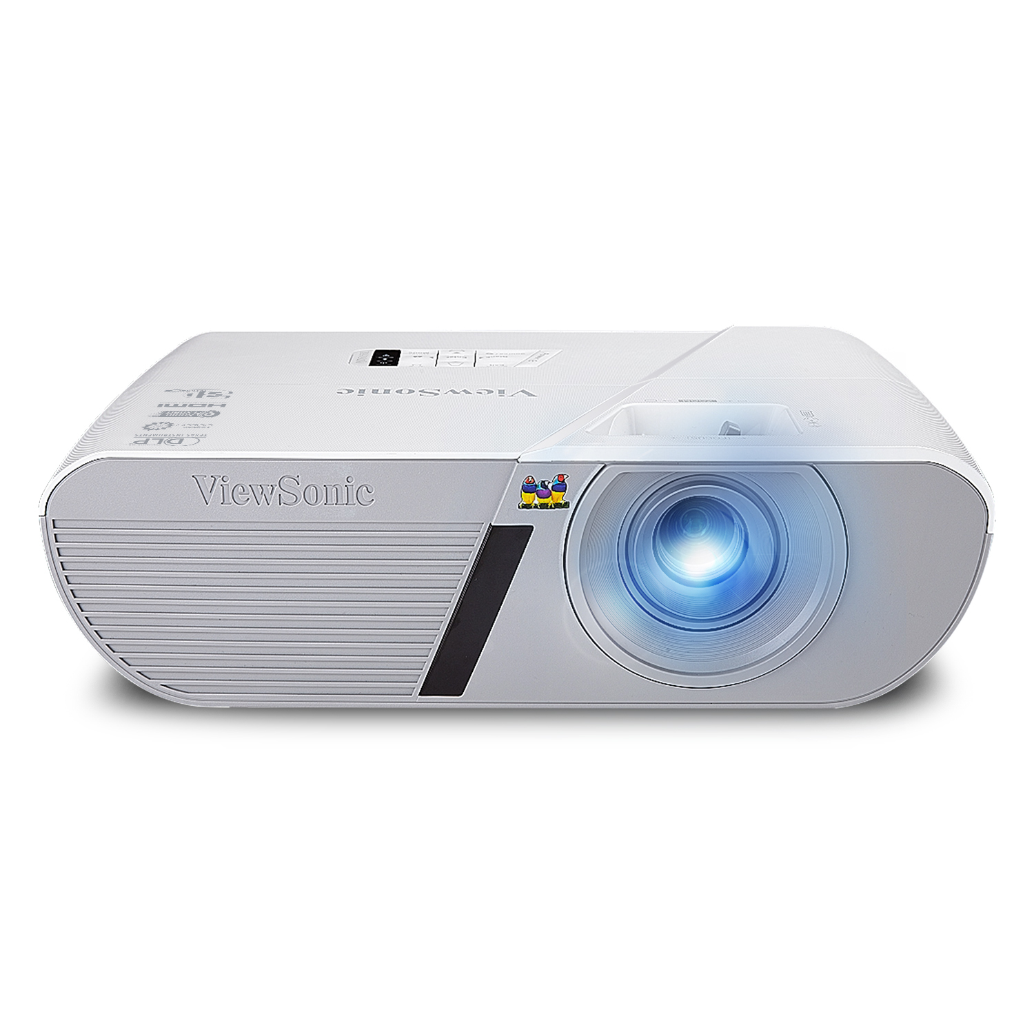 Viewsonic PJD5155L data projector Standard throw projector 3300 ANSI lumens DLP SVGA (800x600) 3D Grey, White