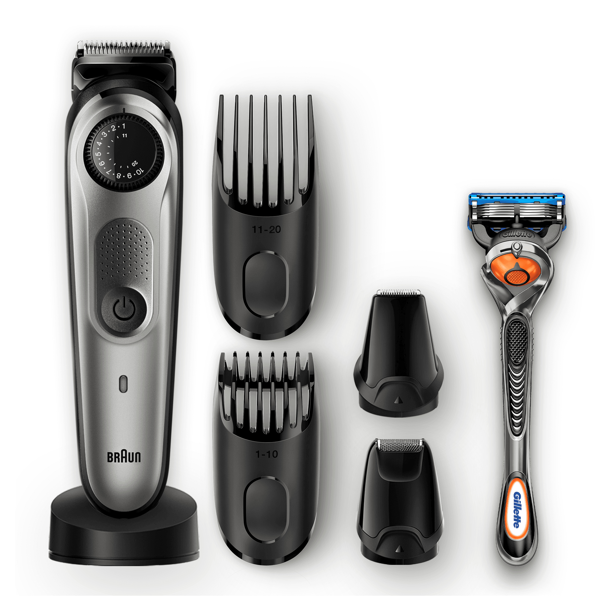 Braun BeardTrimmer BT7040, Beard Trimmer & Hair Clipper, Detail Trimmer & Mini Foil Shaver – image 2