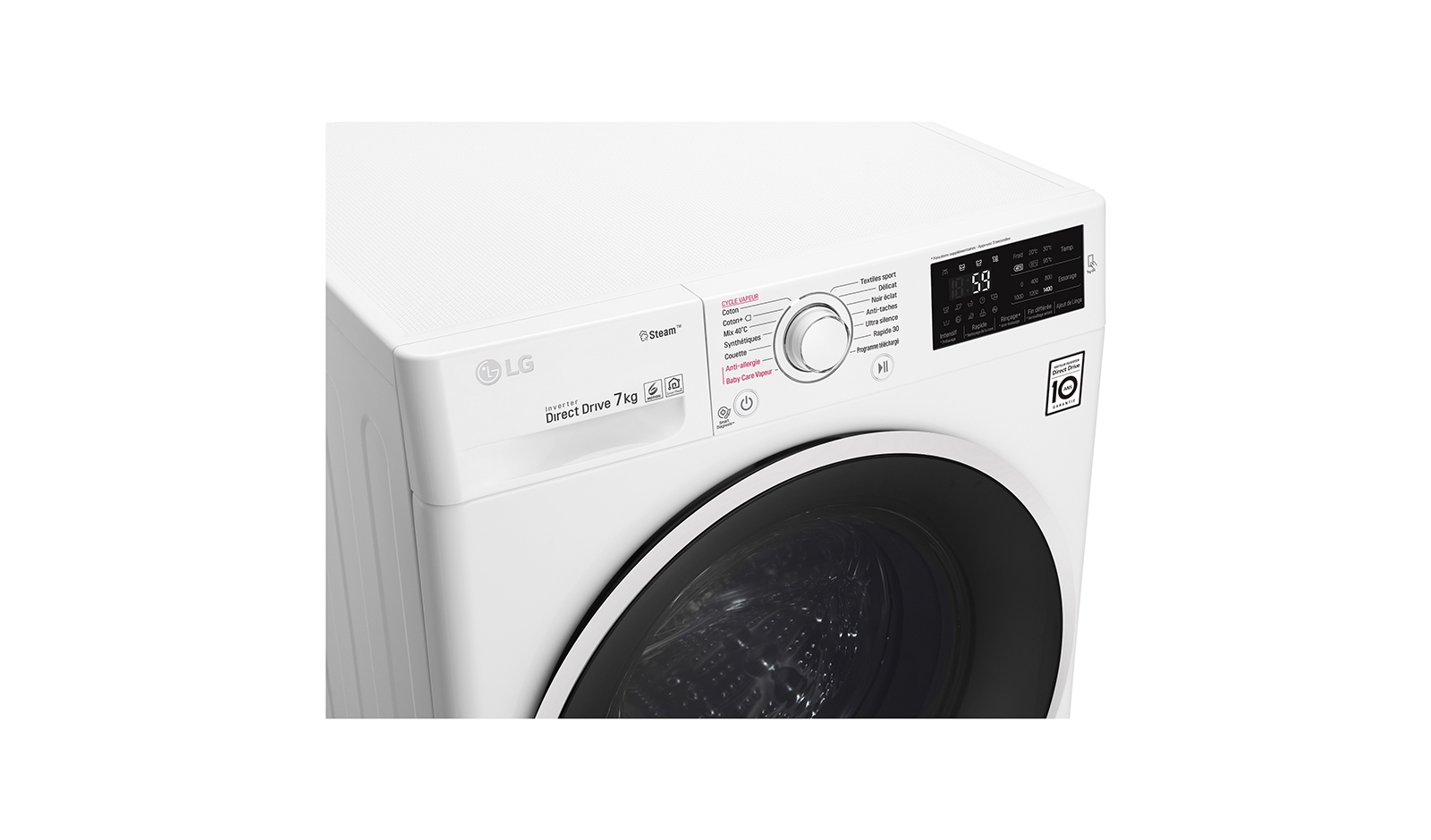 LG F74J60SWH washing machine Front-load – image 3