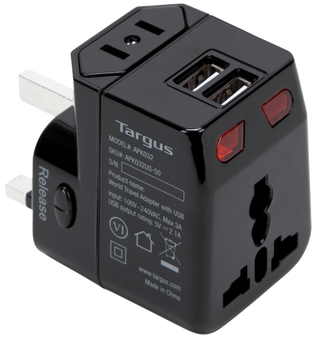 Targus APK032US mobile device charger Black – image 1