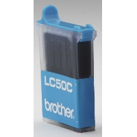 Brother Inktcartridge LC50C blauw