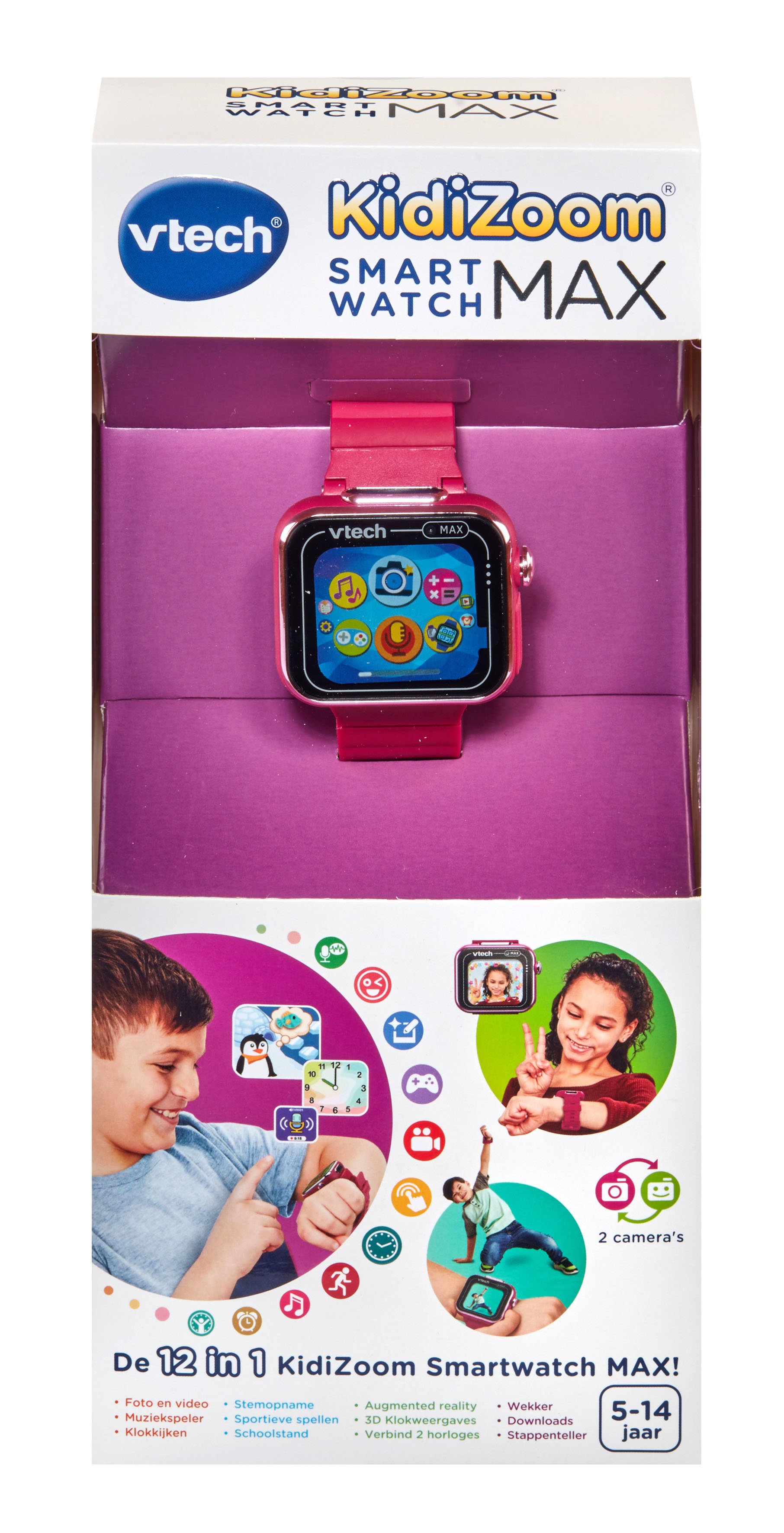 VTech Smartwatch MAX donkerroze – image 9