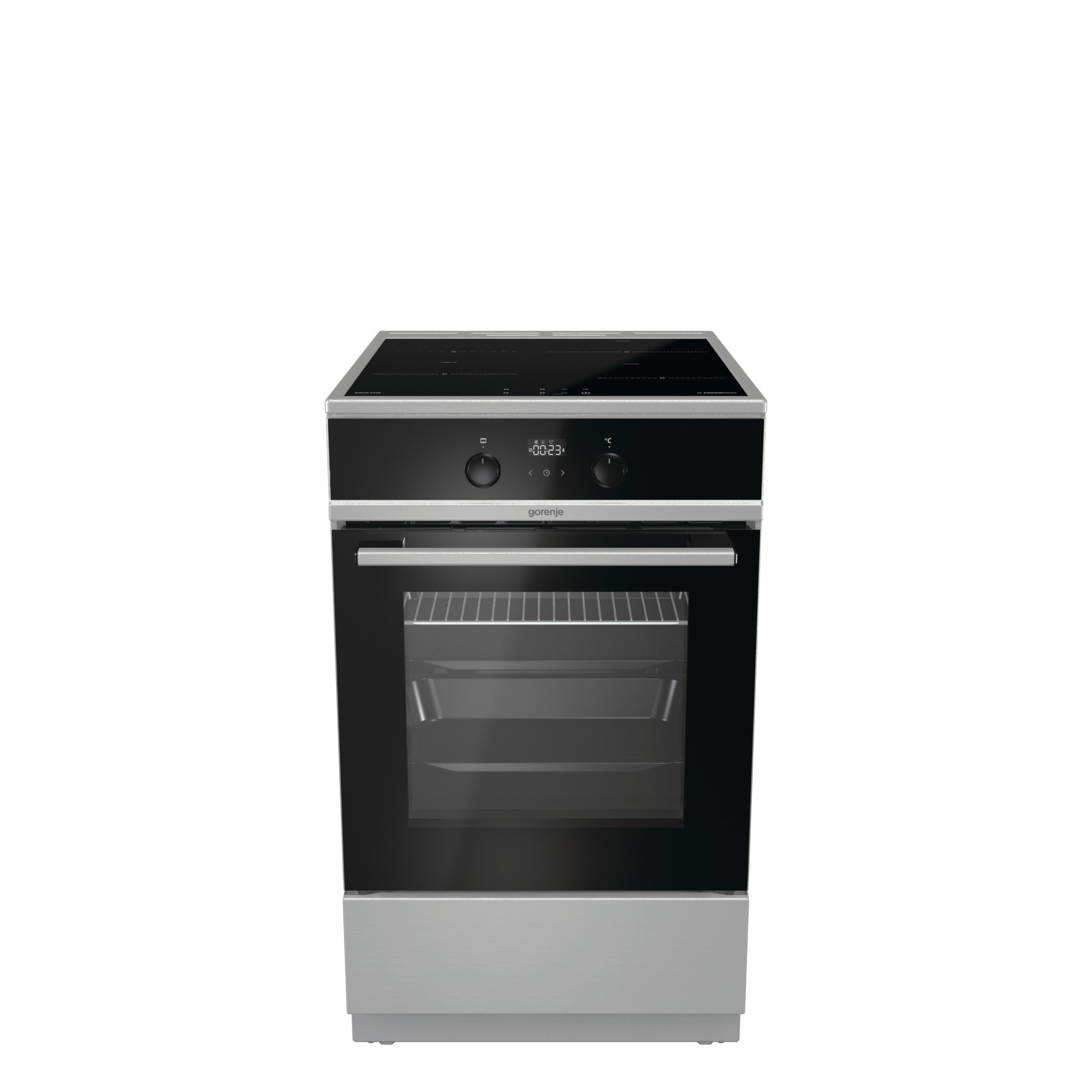 Gorenje EIT5356XPG Freestanding cooker Electric Zone induction hob Stainless steel – image 3