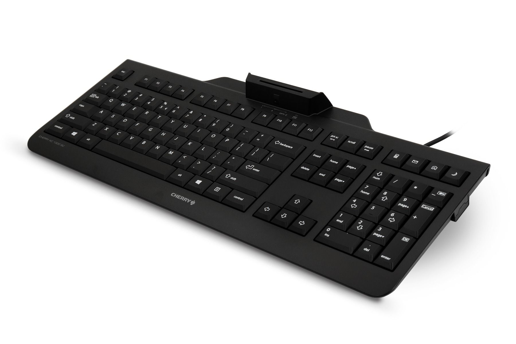HP N7F74PA keyboard Office USB Black – image 2