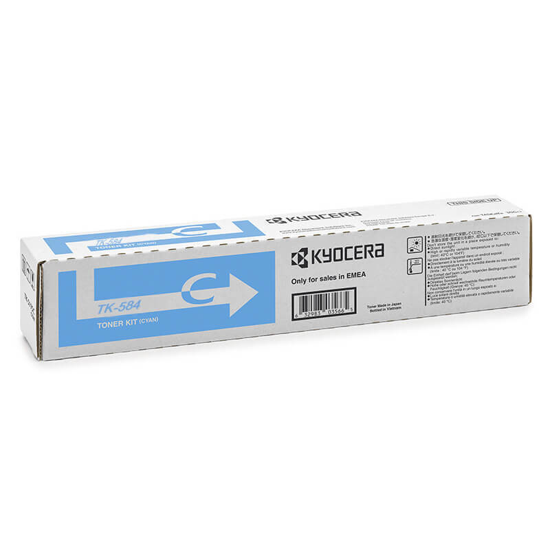 Kyocera TK-584C toner cartridge 1 pc(s) Original Cyan