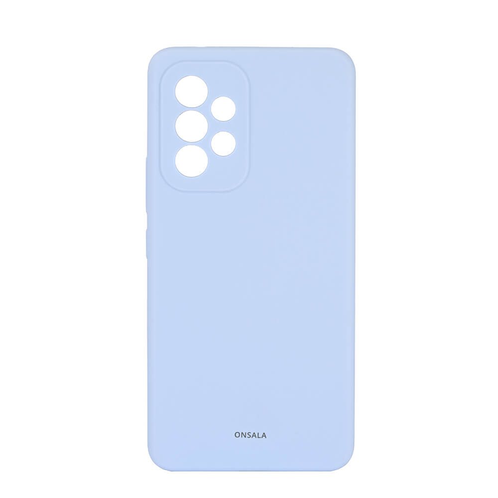 Onsala Phone Case Silicone Light Blue - Samsung A53