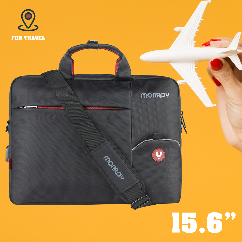NGS Monray 39.6 cm (15.6") Briefcase Black – image 3
