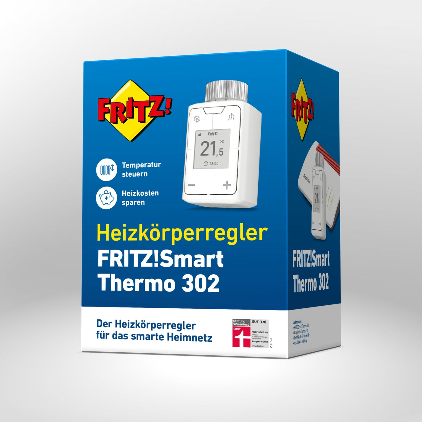 صورة ثرموستات ذكي FRITZ! Smart Thermo 302 - أبيض
