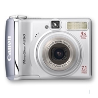Canon Camera PowerShot A550 7.1 Mpix