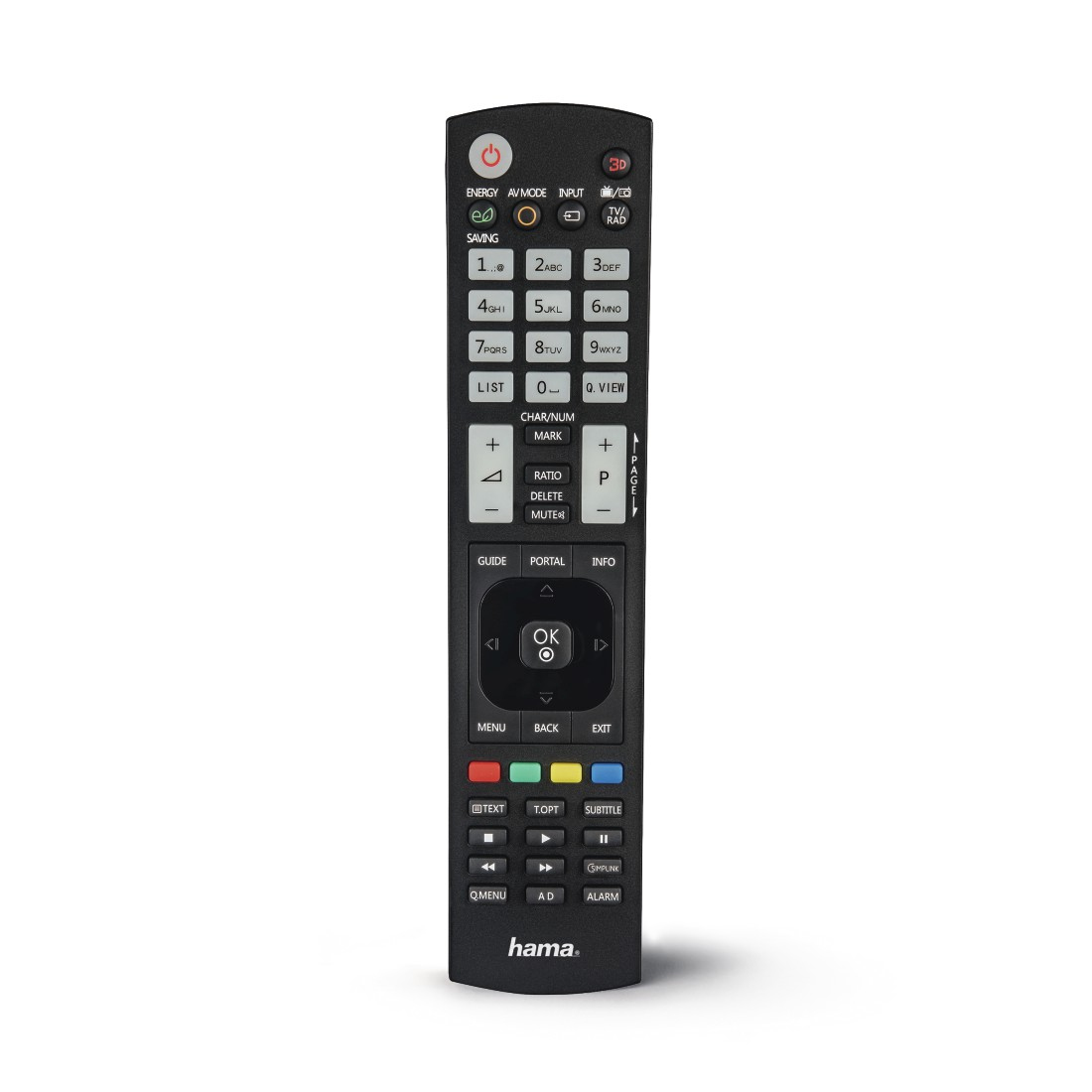 Hama 00179805 remote control IR Wireless TV Press buttons
