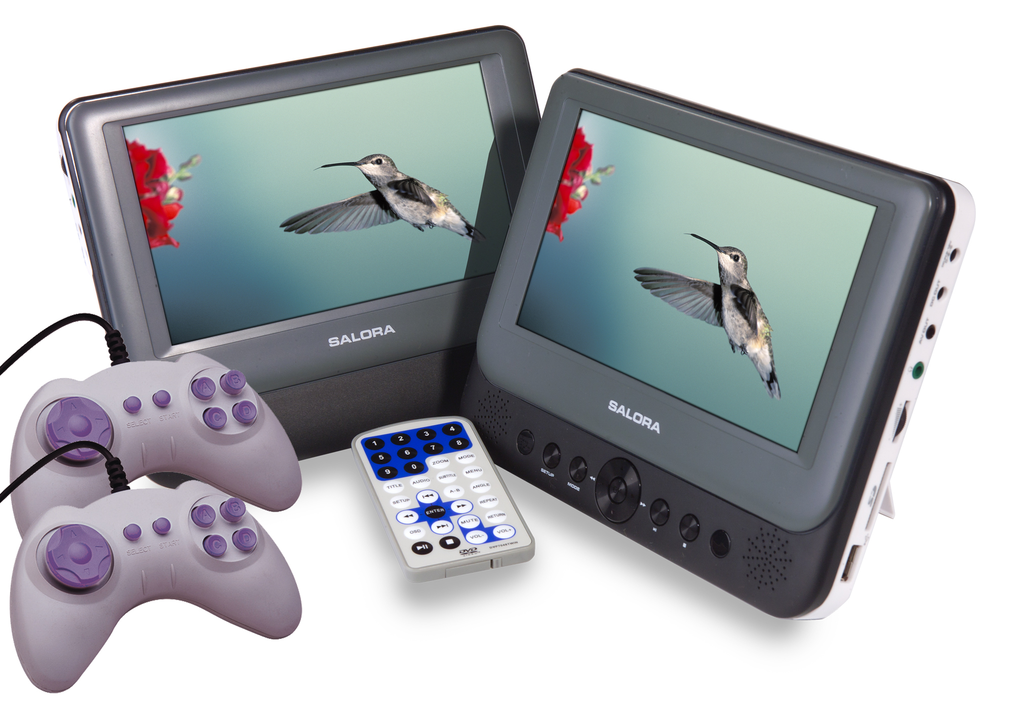 Salora DVP9048TWIN portable DVD/Blu-Ray player Portable DVD player – image 1